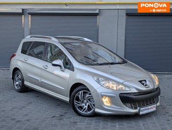 Peugeot 308, 2008, Бензин, 1.6 л., 187 тис. км, Універсал, Сірий, Хмельницький 280433 фото