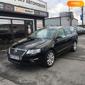 Volkswagen Passat B6, 2010, Дизель, 2 л., 273 тис. км, Універсал, Чорний, Житомир 21527 фото