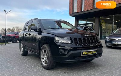 Jeep Compass, 2012, Дизель, 2.14 л., 223 тис. км, Позашляховик / Кросовер, Чорний, Чернівці 10106 фото