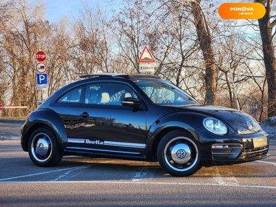 Volkswagen Beetle, 2017, Бензин, 1.98 л., 40 тис. км, Хетчбек, Чорний, Київ 13467 фото