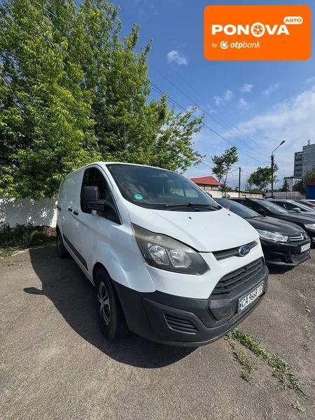Ford Transit Custom, 2014 г., Дизель, 390 тыс. км, Минивен, Белый, Черкассы AT-10418377 фото