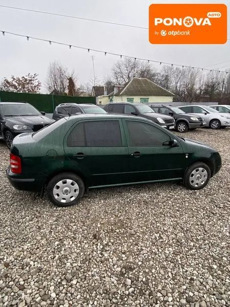 Skoda Fabia, 2002 г., Бензин, 119 тыс. км, Седан, Зеленый, Днепр (Днепропетровск) AT-10406206 фото
