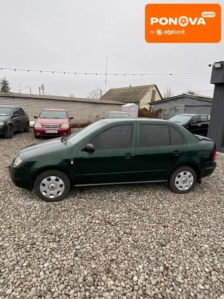 Skoda Fabia, 2002 г., Бензин, 119 тыс. км, Седан, Зеленый, Днепр (Днепропетровск) AT-10406206 фото