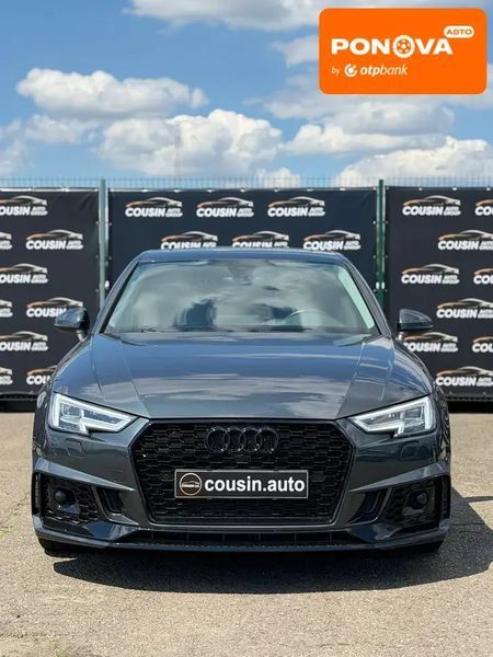 Audi A4, 2017 р., Бензин, 126 тис. км, Седан, Чорний, Київ AT-10419401 фото