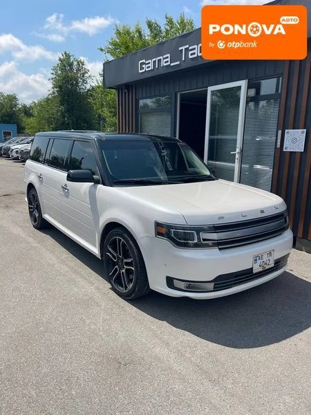 Ford Flex, 2015 р., Бензин, 130 тис. км, Позашляховик / Кросовер, Білий, Дніпро (Дніпропетровськ) AT-10423881 фото