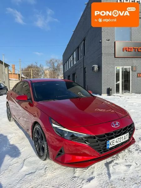 Hyundai Elantra, 2020 р., Бензин, 123 тис. км, Седан, Червоний, Дніпро (Дніпропетровськ) AT-10407466 фото