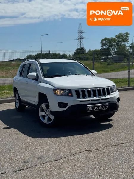 Jeep Compass, 2015 г., Бензин, 138 тыс. км, Внедорожник / Кроссовер, Белый, Днепр (Днепропетровск) AT-10420261 фото