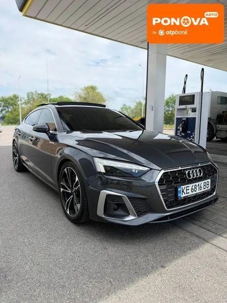 Audi A5 Sportback, 2017 р., Бензин, 180 тис. км, Седан, Чорний, Дніпро (Дніпропетровськ) AT-10419344 фото
