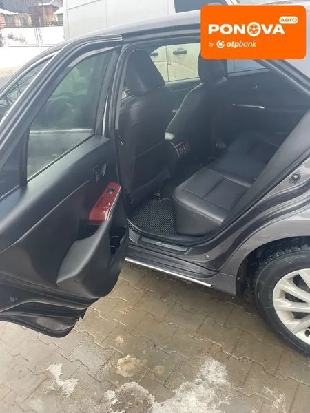 Toyota Camry, 2014 р., Газ пропан-бутан / Бензин, 263 тис. км, Седан, Сірий, Косів AT-10408742 фото
