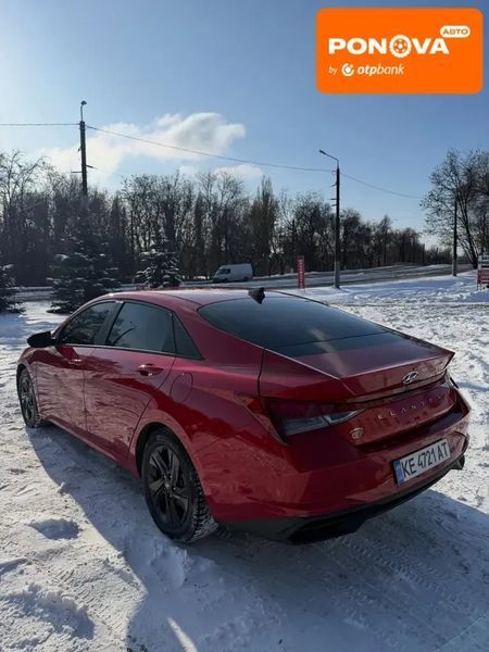 Hyundai Elantra, 2020 р., Бензин, 123 тис. км, Седан, Червоний, Дніпро (Дніпропетровськ) AT-10407466 фото