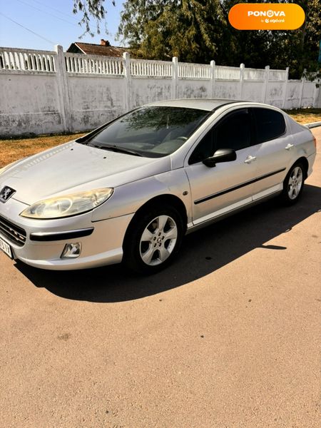 Peugeot 407, 2005, Газ пропан-бутан / Бензин, 2 л., 322 тыс. км, Седан, Серый, Прилуки Cars-Pr-60615 фото