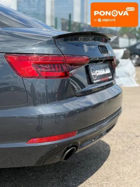 Audi A4, 2017 р., Бензин, 126 тис. км, Седан, Чорний, Київ AT-10419401 фото