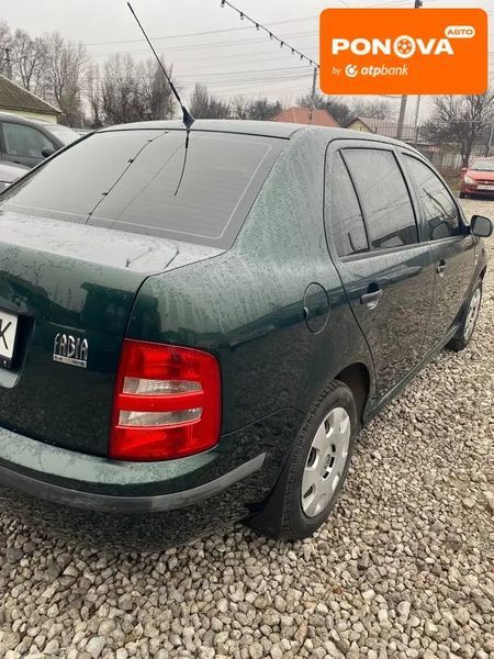 Skoda Fabia, 2002 г., Бензин, 119 тыс. км, Седан, Зеленый, Днепр (Днепропетровск) AT-10406206 фото