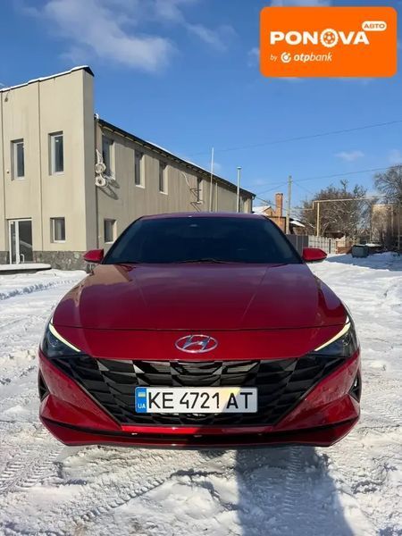 Hyundai Elantra, 2020 р., Бензин, 123 тис. км, Седан, Червоний, Дніпро (Дніпропетровськ) AT-10407466 фото