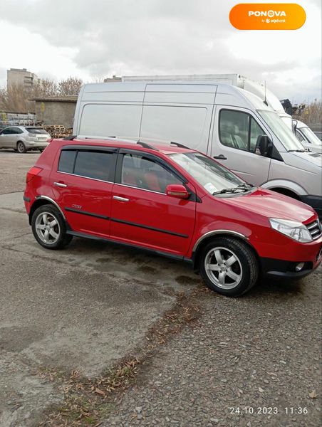 Geely MK Cross, 2012, Газ пропан-бутан / Бензин, 1.5 л., 107 тис. км, Хетчбек, Червоний, Шостка Cars-Pr-177300 фото