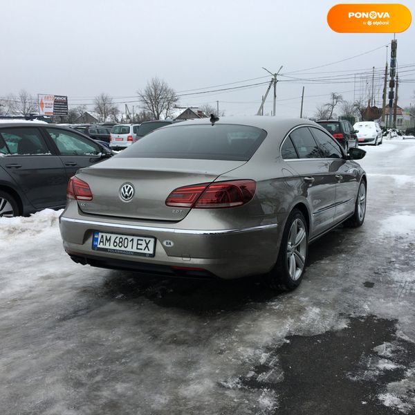 Volkswagen CC, 2012, Бензин, 2 л., 240 тис. км, Седан, Коричневий, Житомир 5167 фото