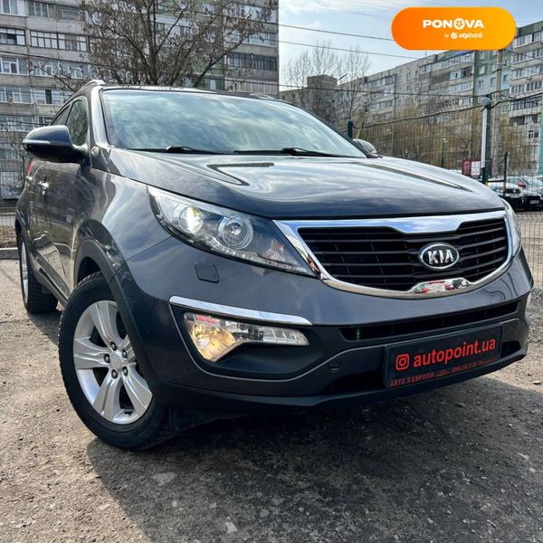 Kia Sportage, 2010, Дизель, 1.7 л., 185 тис. км, Позашляховик / Кросовер, Сірий, Суми 43112 фото