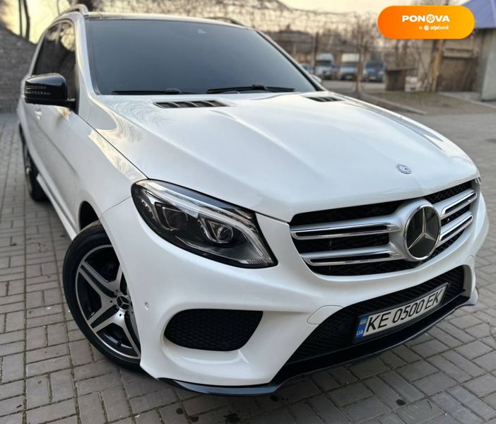 Mercedes-Benz GLE-Class, 2016, Дизель, 2.99 л., 170 тыс. км, Внедорожник / Кроссовер, Белый, Днепр (Днепропетровск) Cars-Pr-58198 фото