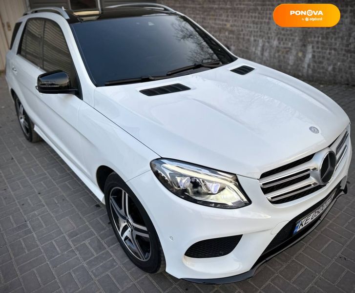 Mercedes-Benz GLE-Class, 2016, Дизель, 2.99 л., 170 тыс. км, Внедорожник / Кроссовер, Белый, Днепр (Днепропетровск) Cars-Pr-58198 фото