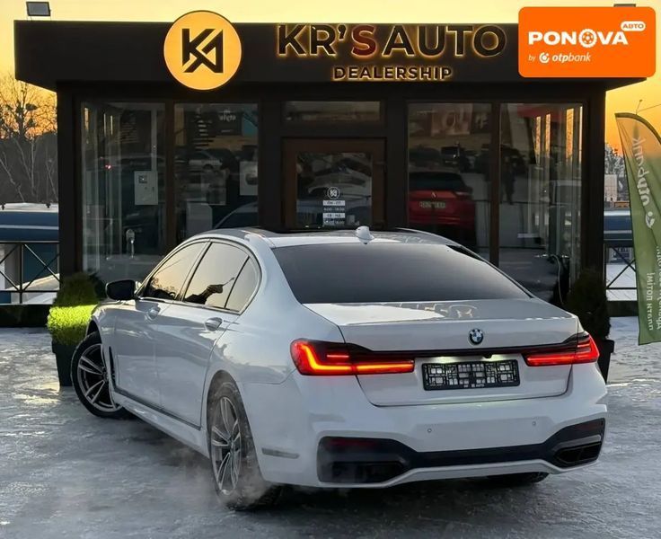 BMW 7 Series, 2019 р., Бензин, 90 тис. км, Седан, Білий, Харків AT-10411799 фото