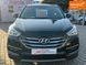 Hyundai Santa FE, 2016 р., Бензин, 168 тис. км, Позашляховик / Кросовер, Чорний, Кривий Ріг AT-10405018 фото 1