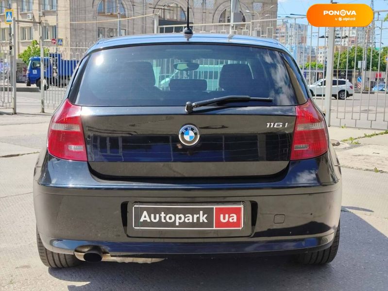 BMW 1 Series, 2009, Бензин, 1.6 л., 190 тис. км, Хетчбек, Чорний, Харків 44561 фото