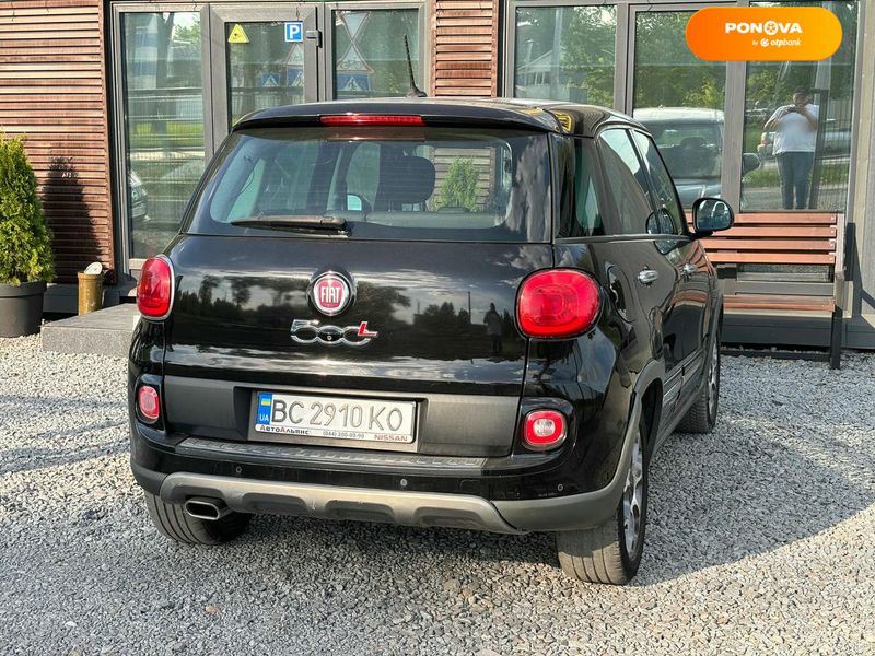 Fiat 500L, 2014, Бензин, 1.4 л., 98 тис. км, Хетчбек, Чорний, Львів 102993 фото