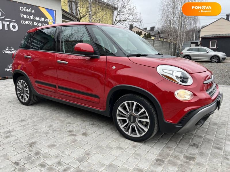 Fiat 500L, 2018, Бензин, 53 тыс. км, Хетчбек, Красный, Винница 33105 фото