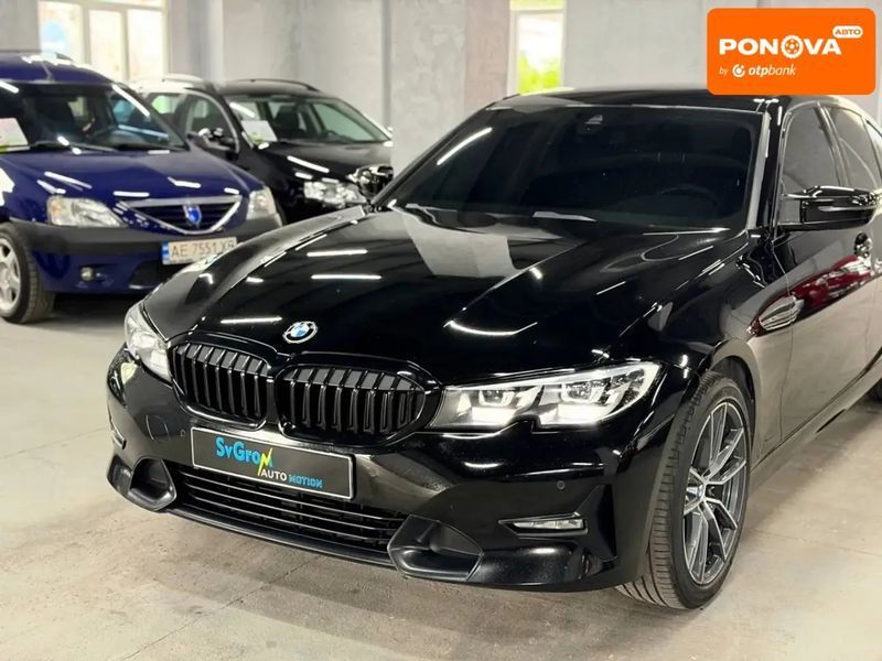BMW 3 Series, 2019 р., Дизель, 175 тис. км, Седан, Чорний, Кам'янське (Дніпродзержинськ) AT-10418500 фото