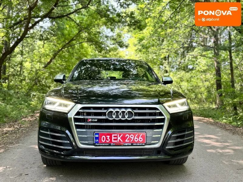 Audi SQ5, 2018 р., Бензин, 182 тис. км, Позашляховик / Кросовер, Чорний, Київ AT-10404565 фото