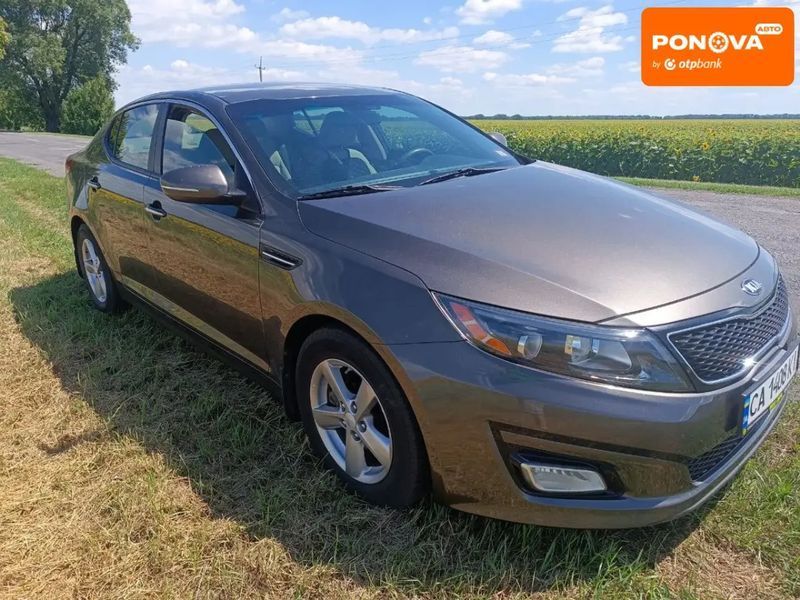 Kia Optima, 2013 р., Бензин, 211 тис. км, Седан, Коричневий, Золотоноша AT-10402236 фото
