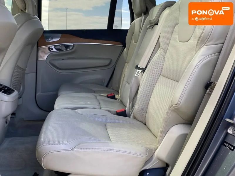 Volvo XC90, 2015 р., Бензин, 179 тис. км, Позашляховик / Кросовер, Сірий, Львів AT-10400599 фото