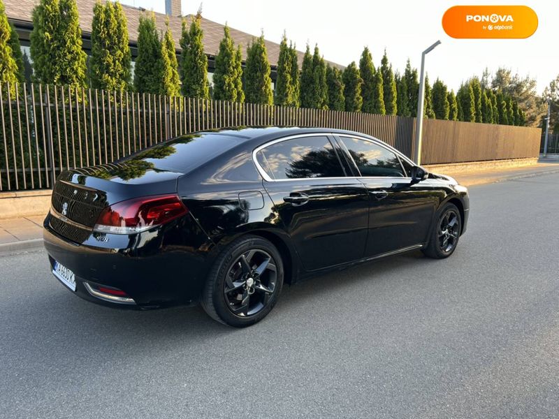 Peugeot 508, 2016, Дизель, 2 л., 143 тис. км, Седан, Чорний, Київ Cars-Pr-68276 фото