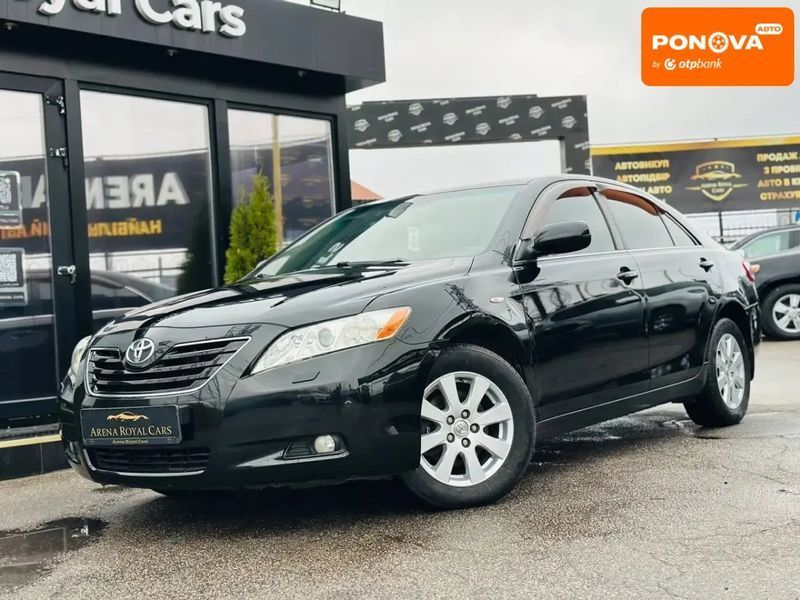 Toyota Camry, 2008 р., Бензин, 151 тис. км, Седан, Чорний, Харків AT-10405043 фото