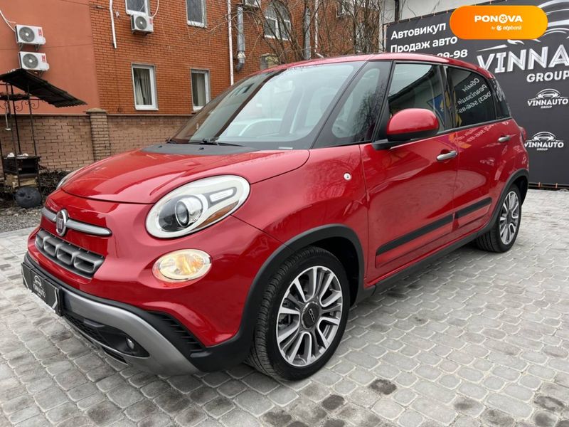 Fiat 500L, 2018, Бензин, 53 тыс. км, Хетчбек, Красный, Винница 33105 фото