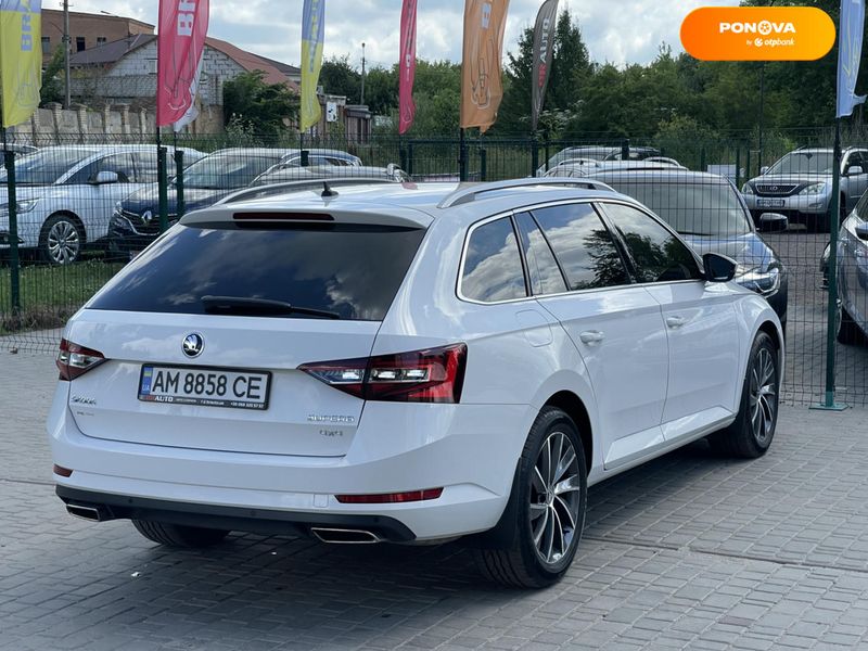 Skoda Superb, 2017, Бензин, 1.98 л., 228 тис. км, Універсал, Білий, Бердичів 102029 фото