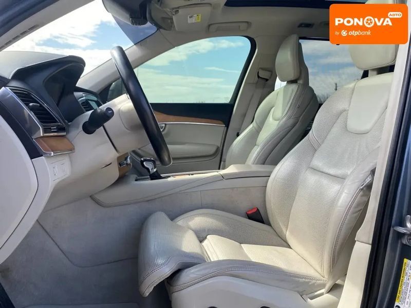 Volvo XC90, 2015 р., Бензин, 179 тис. км, Позашляховик / Кросовер, Сірий, Львів AT-10400599 фото