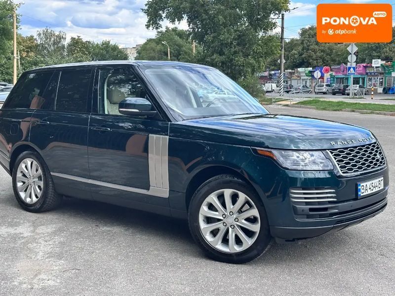 Land Rover Range Rover, 2017 р., Бензин, 89 тис. км, Позашляховик / Кросовер, Зелений, Кропивницький (Кіровоград) AT-10401117 фото