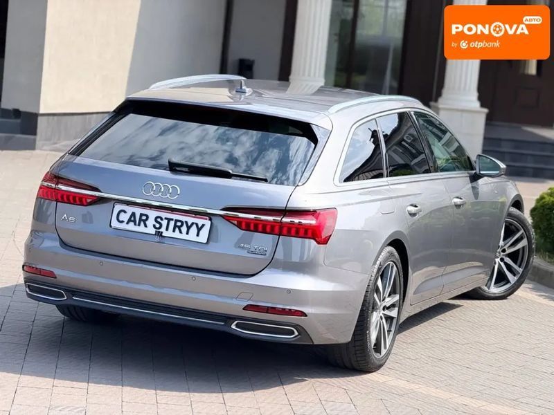 Audi A6, 2019 г., Гібрид (MHEV), 206 тыс. км, Универсал, Серый, Стрый AT-10424878 фото