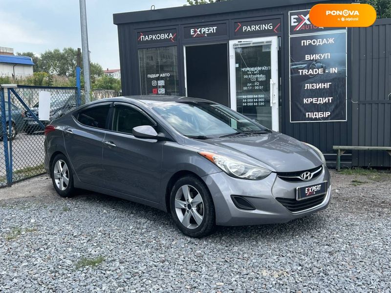 Hyundai Elantra, 2013, Газ пропан-бутан / Бензин, 1.8 л., 226 тис. км, Седан, Сірий, Львів 110046 фото