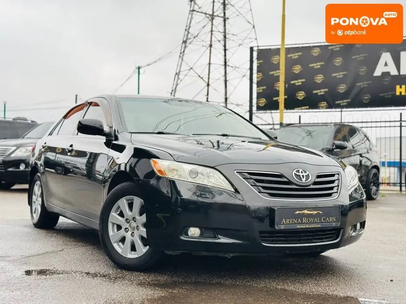 Toyota Camry, 2008 р., Бензин, 151 тис. км, Седан, Чорний, Харків AT-10405043 фото