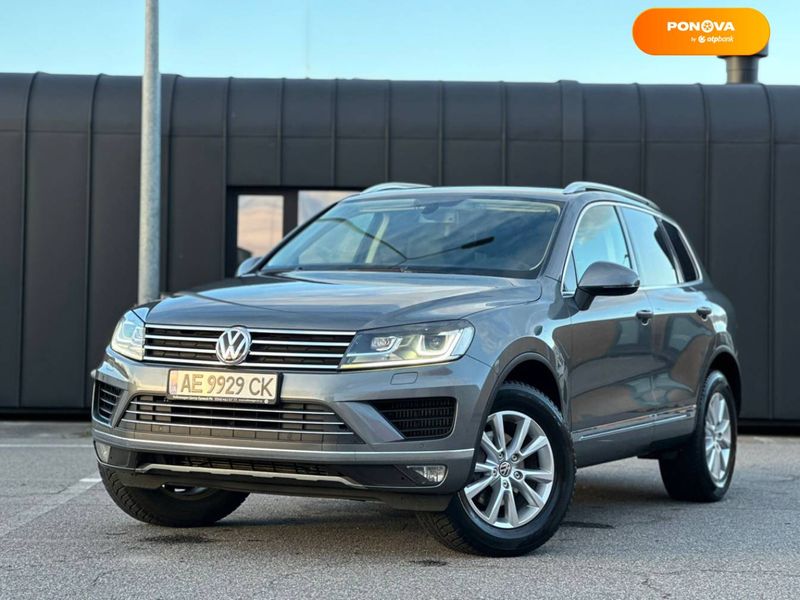 Volkswagen Touareg, 2016, Дизель, 2.97 л., 202 тыс. км, Внедорожник / Кроссовер, Серый, Киев 45579 фото