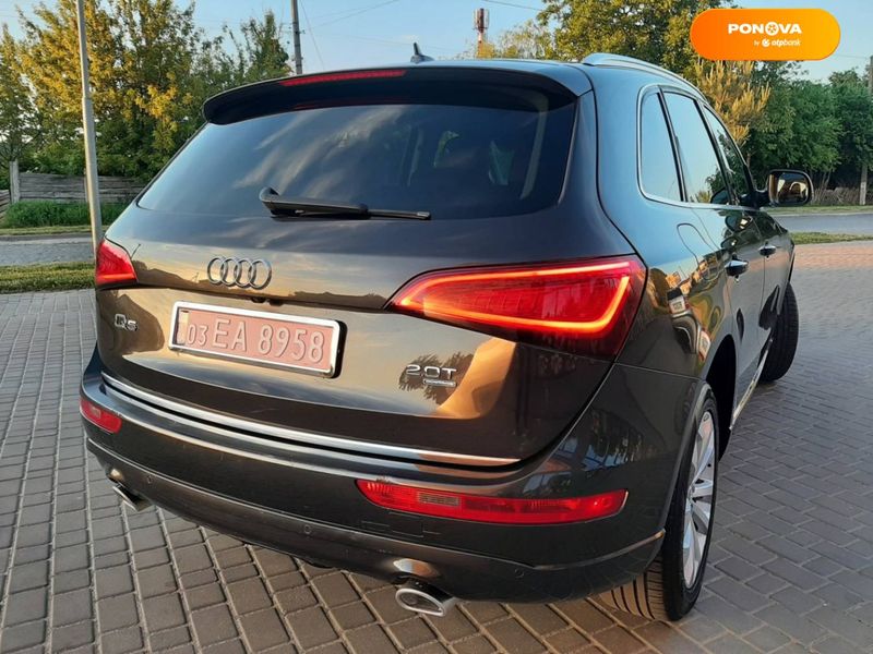 Audi Q5, 2015, Бензин, 1.98 л., 125 тыс. км, Внедорожник / Кроссовер, Серый, Владимир-Волынский Cars-Pr-68751 фото