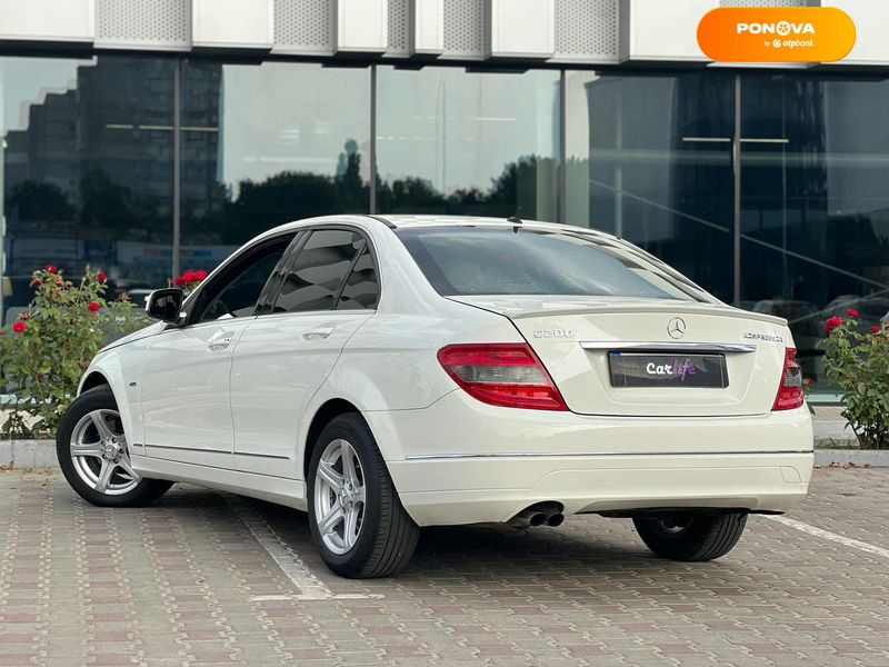 Mercedes-Benz C-Class, 2007, Бензин, 1.8 л., 231 тис. км, Седан, Білий, Одеса 110213 фото