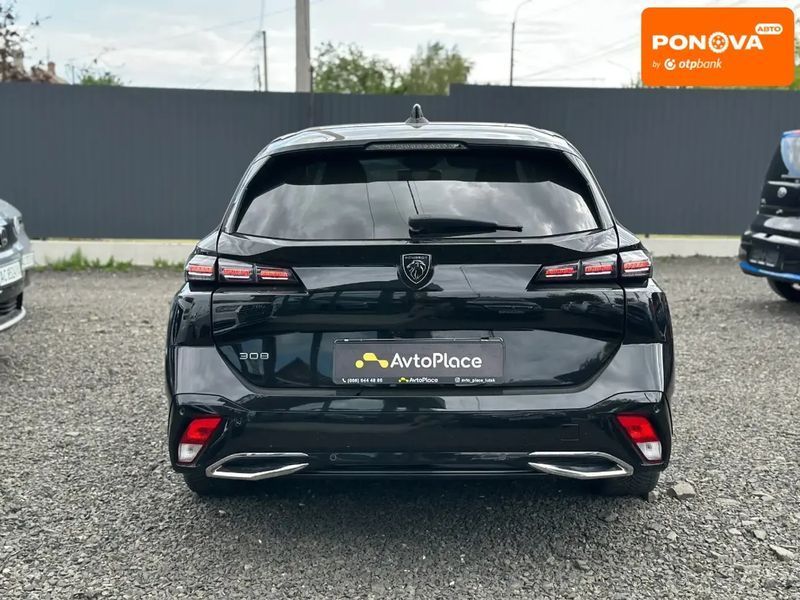 Peugeot 308, 2022 р., Дизель, 132 тис. км, Універсал, Чорний, Луцьк AT-10417868 фото