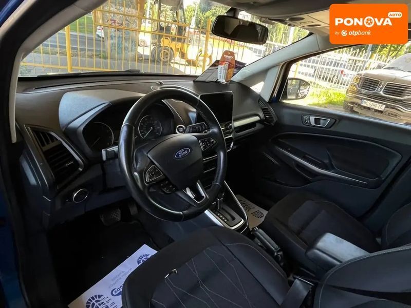 Ford EcoSport, 2019 р., Бензин, 99 тис. км, Позашляховик / Кросовер, Синій, Львів AT-10400412 фото