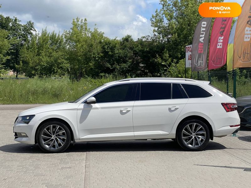 Skoda Superb, 2017, Бензин, 1.98 л., 228 тис. км, Універсал, Білий, Бердичів 102029 фото