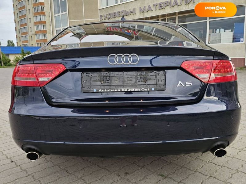 Audi A5 Sportback, 2011, Бензин, 2 л., 193 тис. км, Ліфтбек, Синій, Хмельницький Cars-Pr-55556 фото