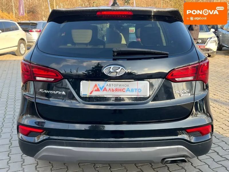 Hyundai Santa FE, 2016 р., Бензин, 168 тис. км, Позашляховик / Кросовер, Чорний, Кривий Ріг AT-10405018 фото