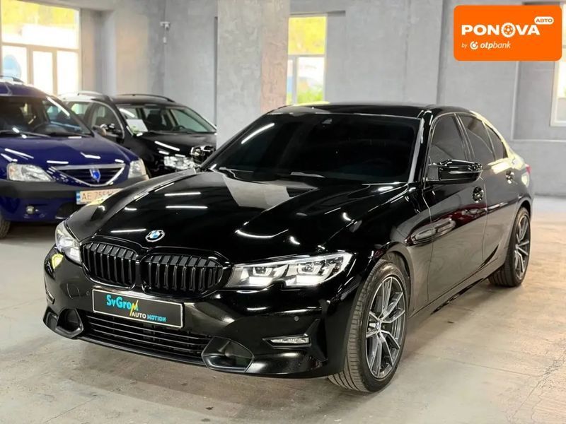 BMW 3 Series, 2019 р., Дизель, 175 тис. км, Седан, Чорний, Кам'янське (Дніпродзержинськ) AT-10418500 фото